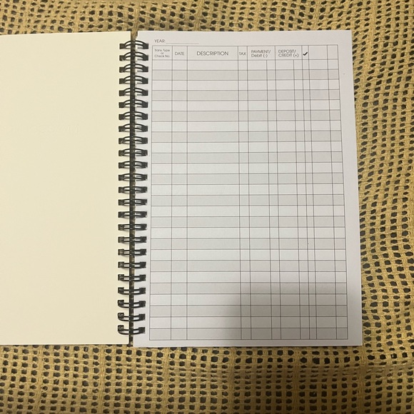 Account business tracker book new without tags. Never used super cute set of 2 - Picture 2 of 2